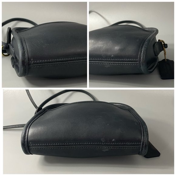 Vintage Coach 9017 Dark Blue Abbie Zip Purse - Picture 14 of 14